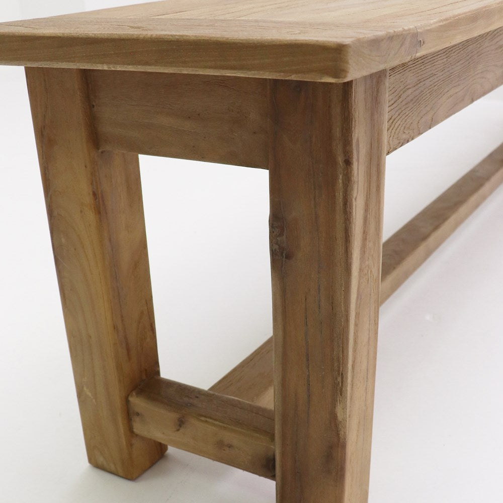 Farmhouse Elm Bench - 160cm