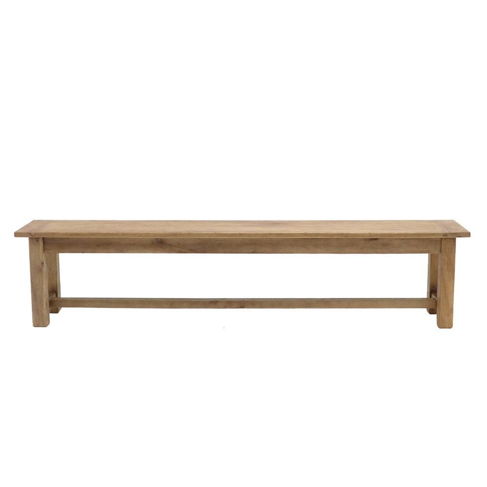 Farmhouse Elm Bench - 210cm