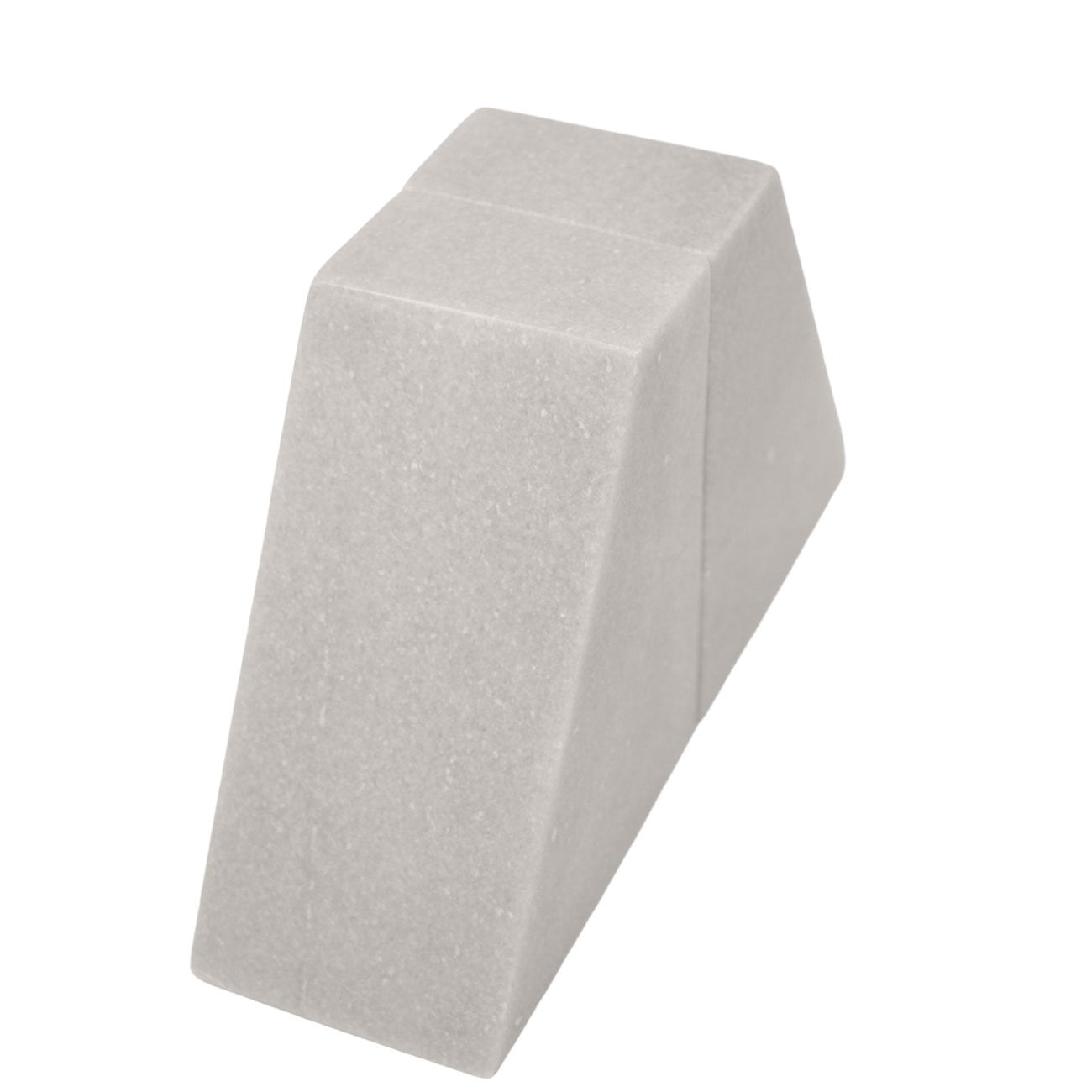 Marble Bookends Pair - White