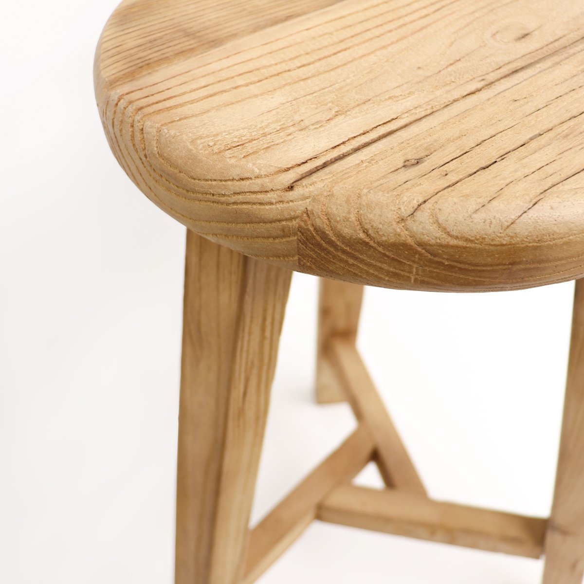 Parq Barstool Round - Natural