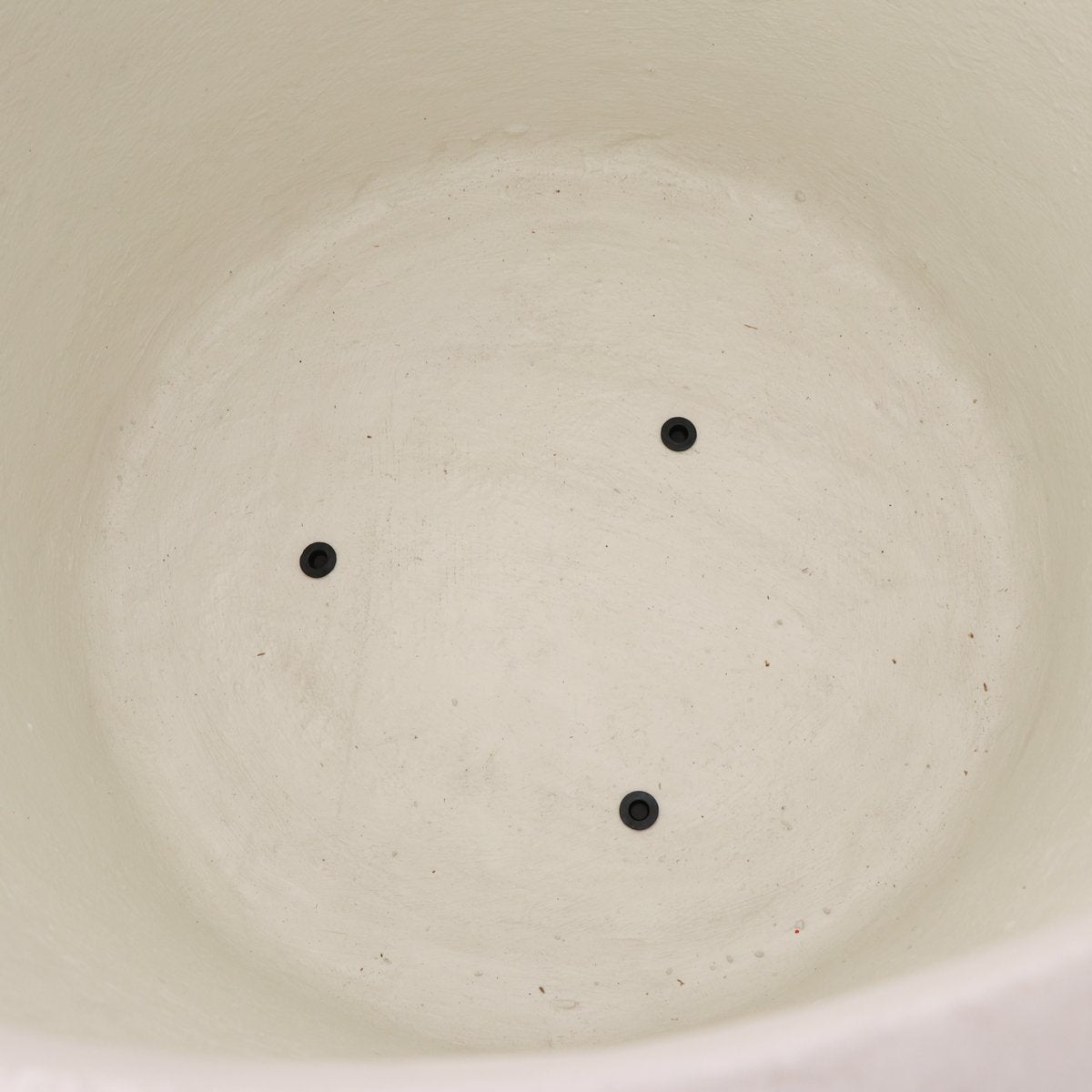 Piako Ribbed Cylinder Planter Large - Chalk