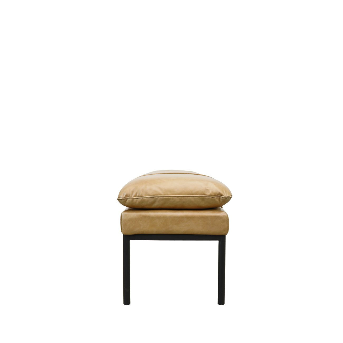 Baxter Leather Ottoman/Bench - Tan