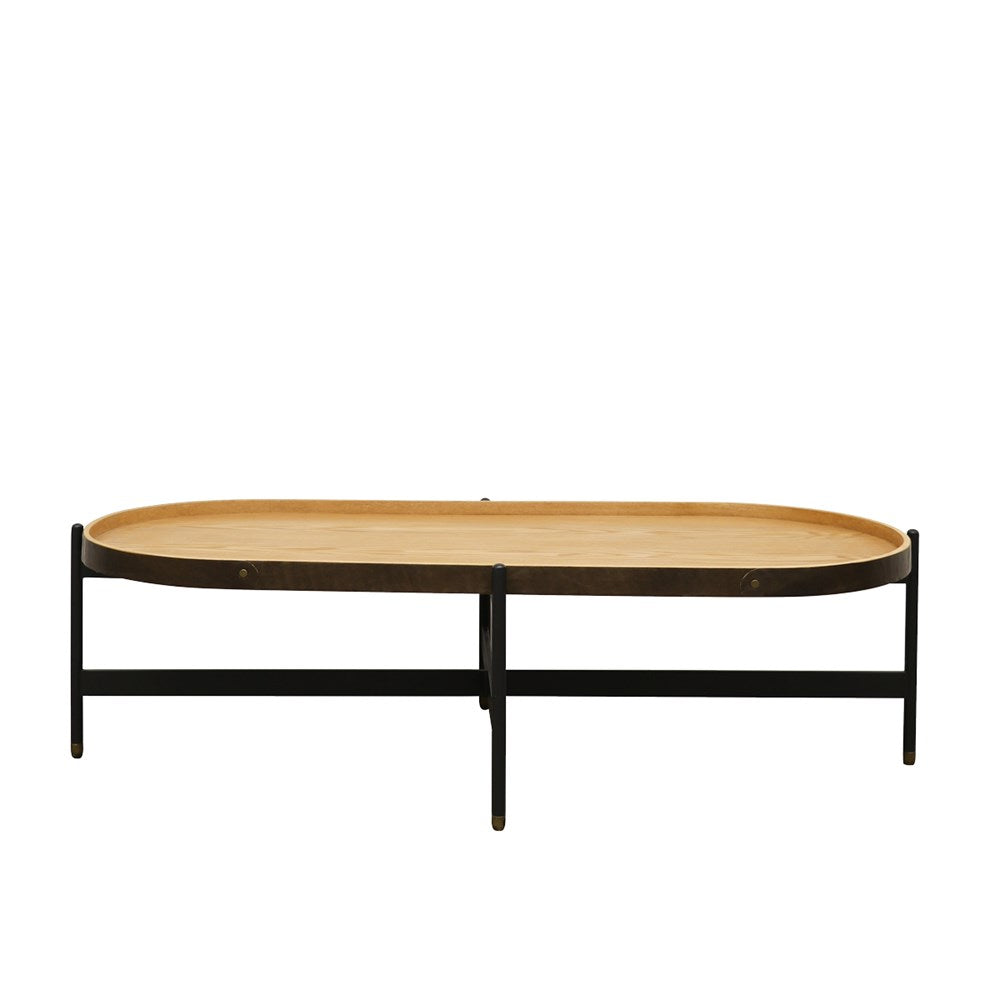 Haywood Oval Coffee Table - Light Ash