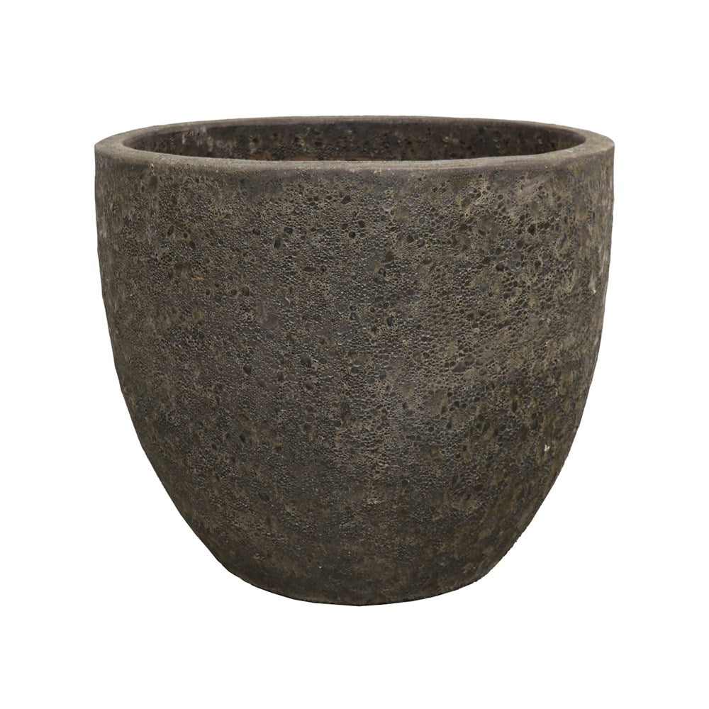 Lava Egg Pot - Extra Large - Black