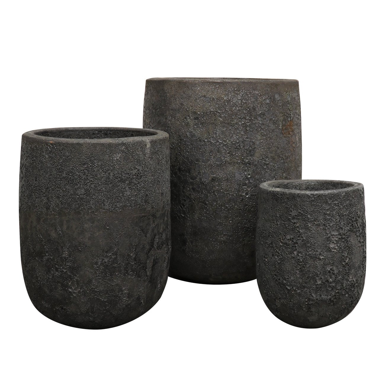 Lava U Pot Black - Medium - Black