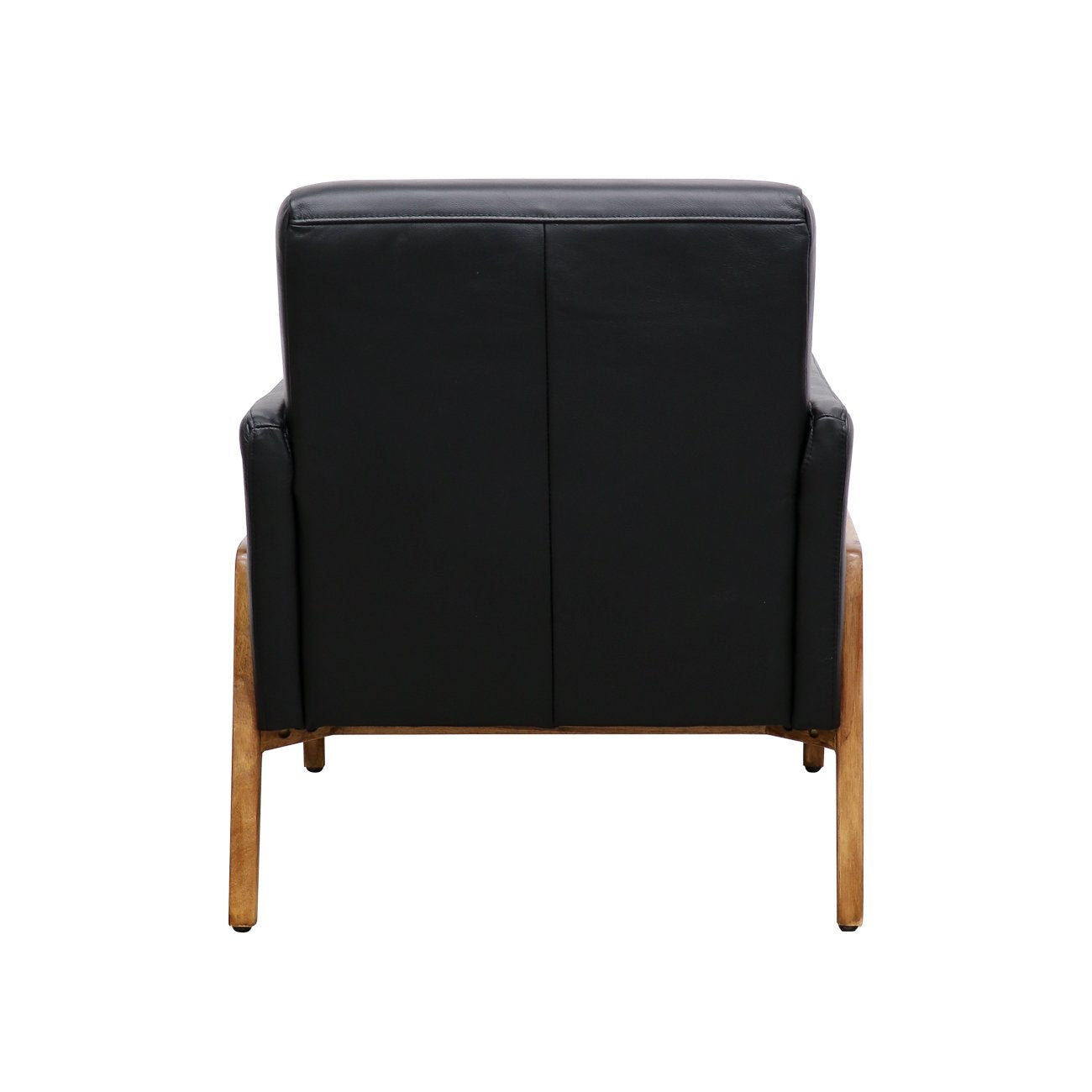 Sawyer Armchair - Black Leather