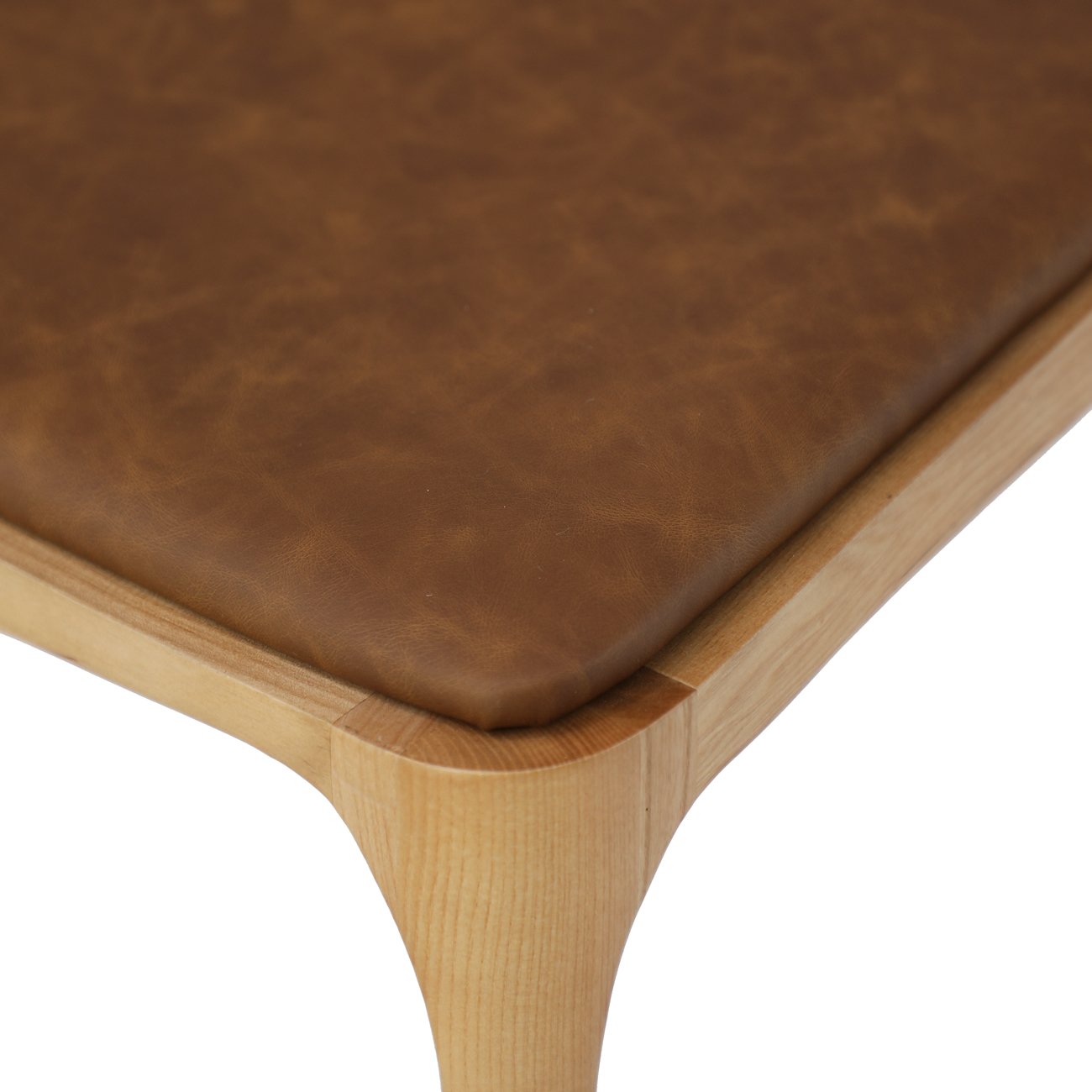 Cooper Stackable Dining Chair - Vaasa Frame / Tan Leather