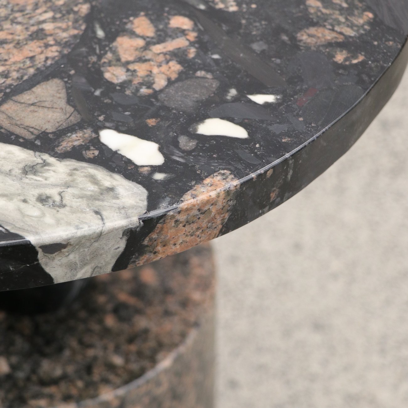 Boracay Side Table - Pebble