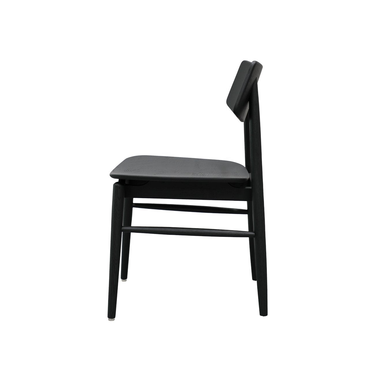 Oslo Dining Chair - Solid Oak/Black