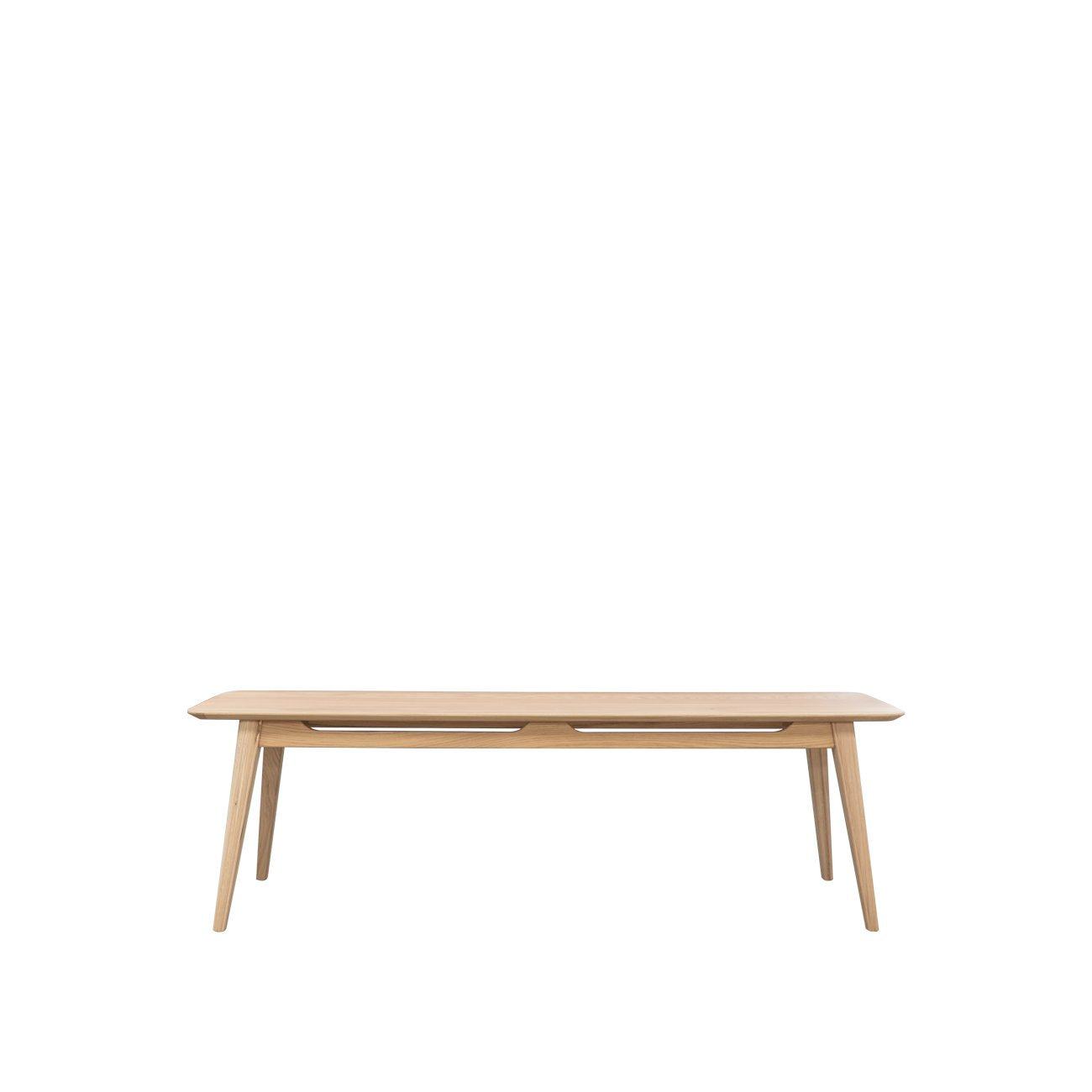Rokke Bench - 150cm - Solid Oak/Natural