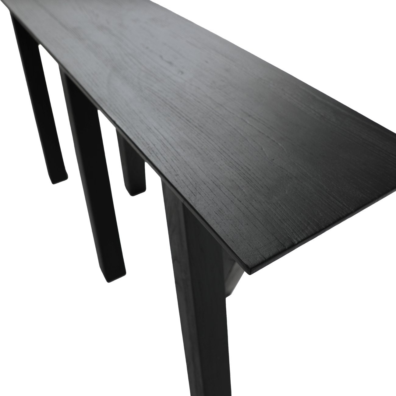 Wheeler Console Table - Matte Black