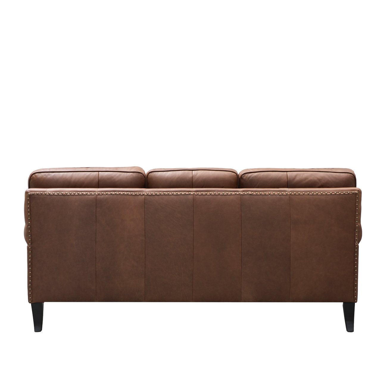 Brunton 3 Seater Sofa - Nutmeg Leather