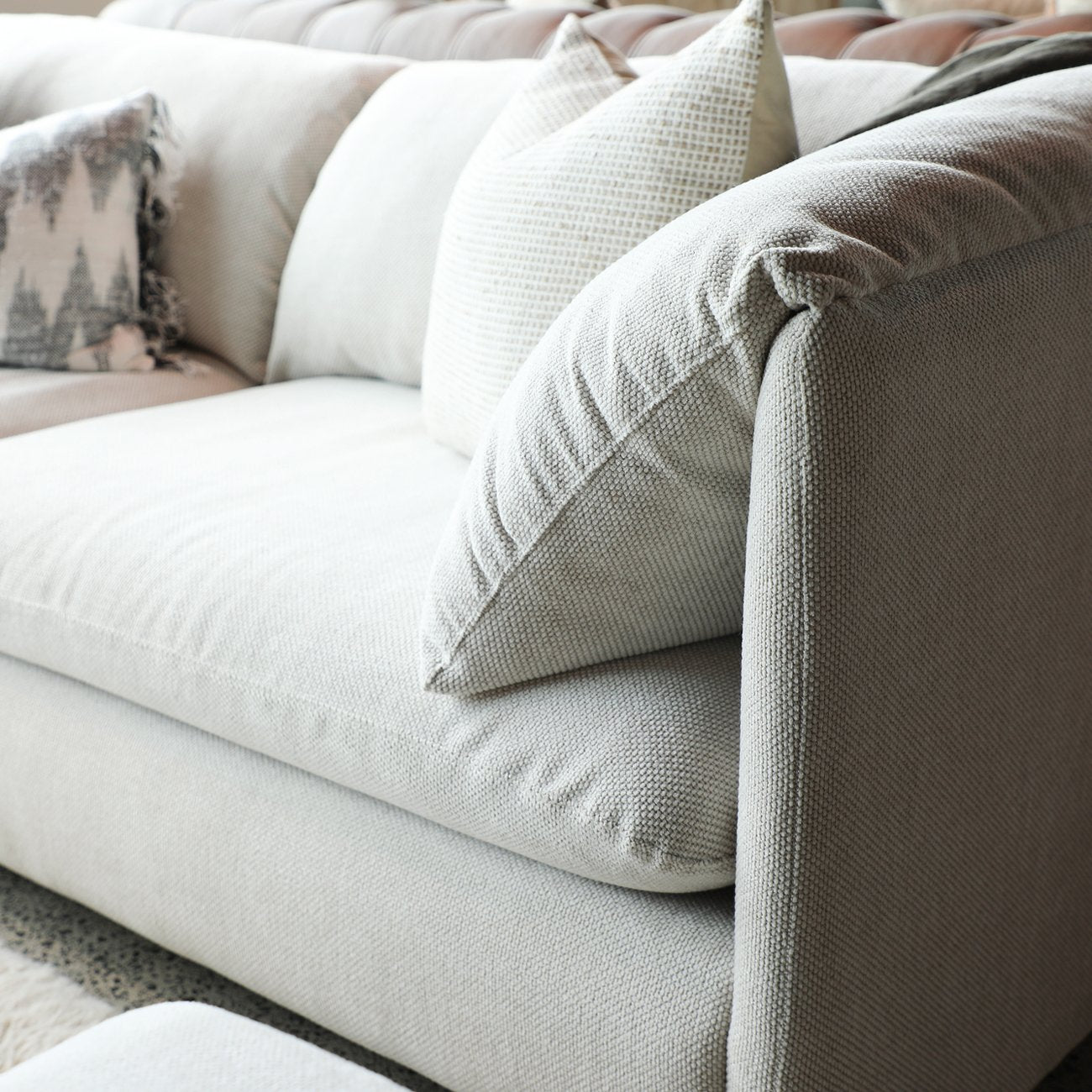 Freddie 3 Seater Sofa - Natural