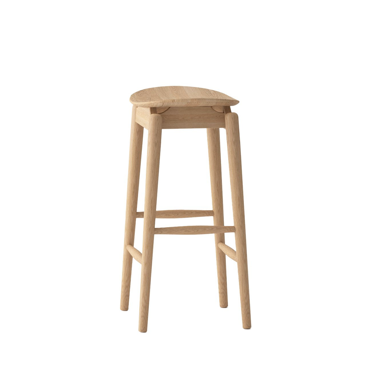 Oslo Barstool - Solid Oak/Natural