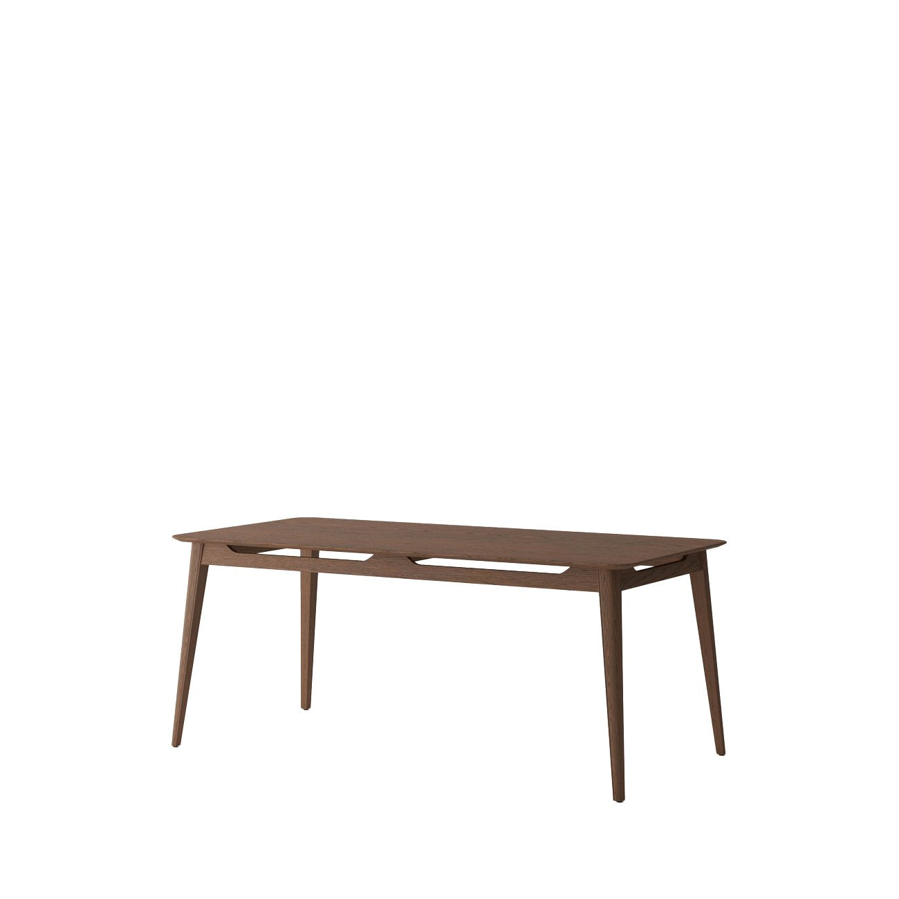 Rokke Dining Table - 180cm - Solid Oak/Walnut