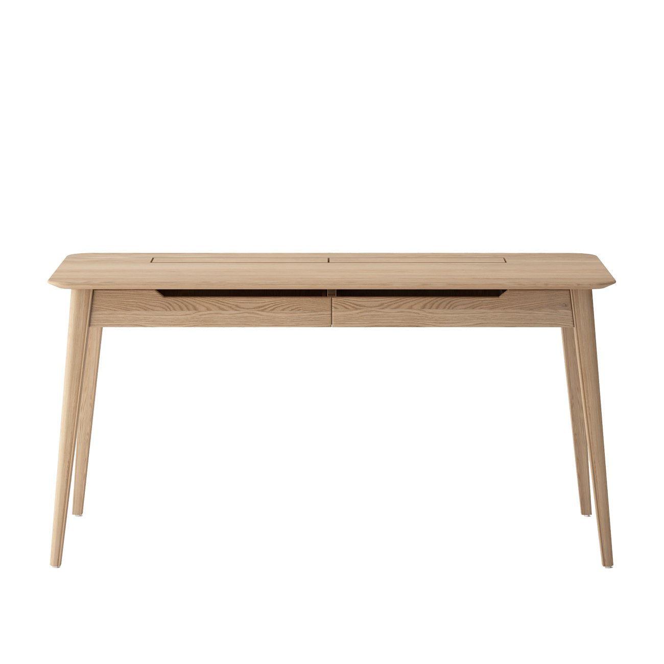 Ryen Study Desk - Solid Oak/Natural