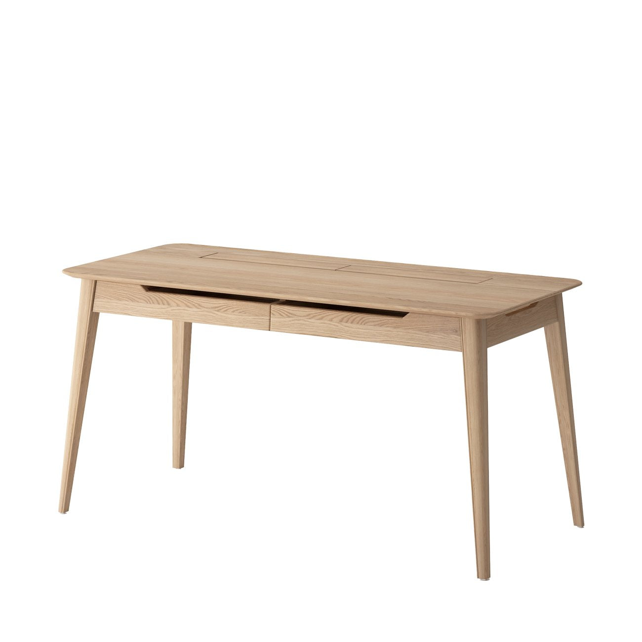 Ryen Study Desk - Solid Oak/Natural