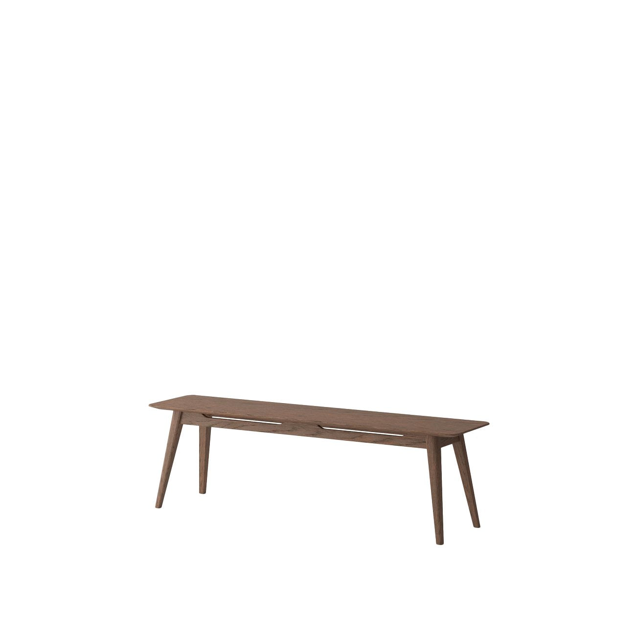 Rokke Bench - 150cm - Solid Oak/Walnut