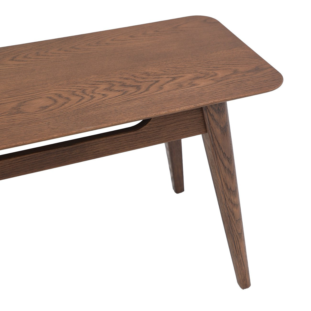 Rokke Bench - 180cm - Solid Oak/Walnut