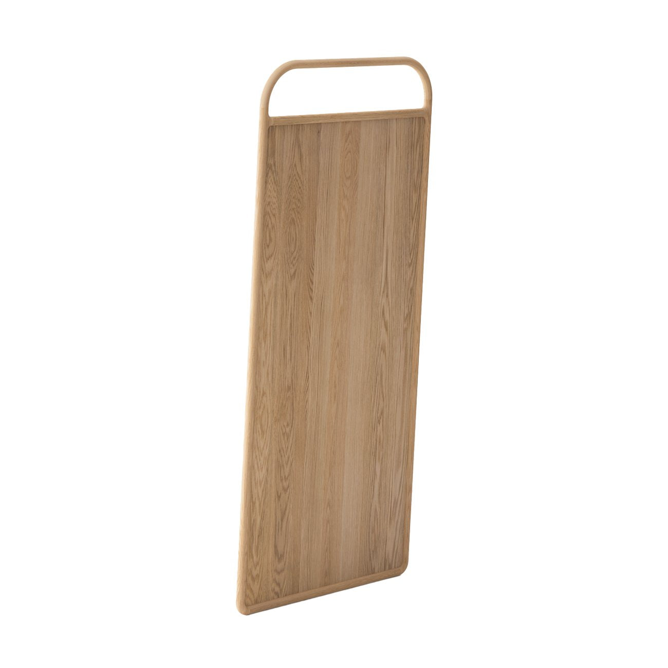 Tera Leaner Mirror - Solid Oak/Natural