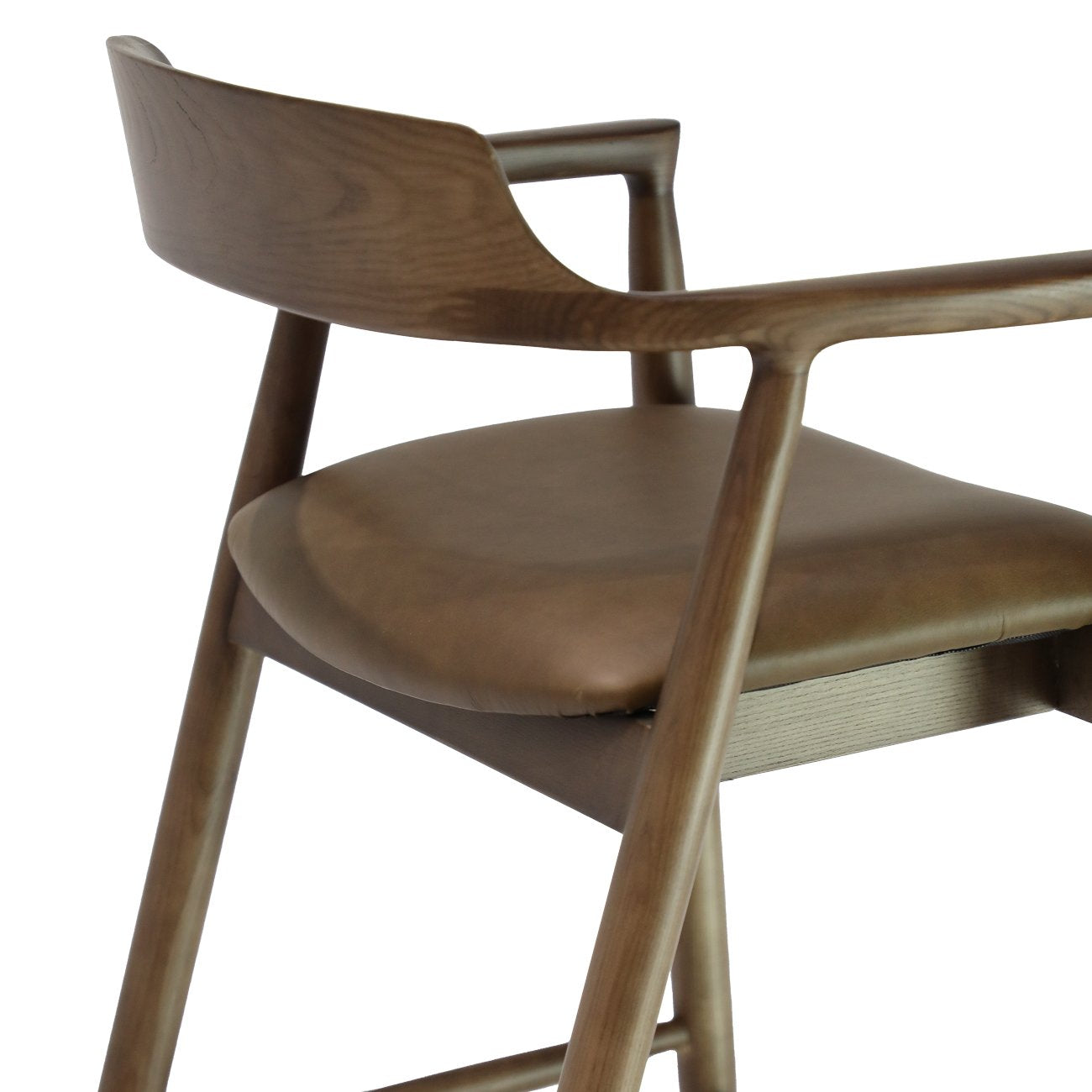 Ealing Barstool Brown Leather