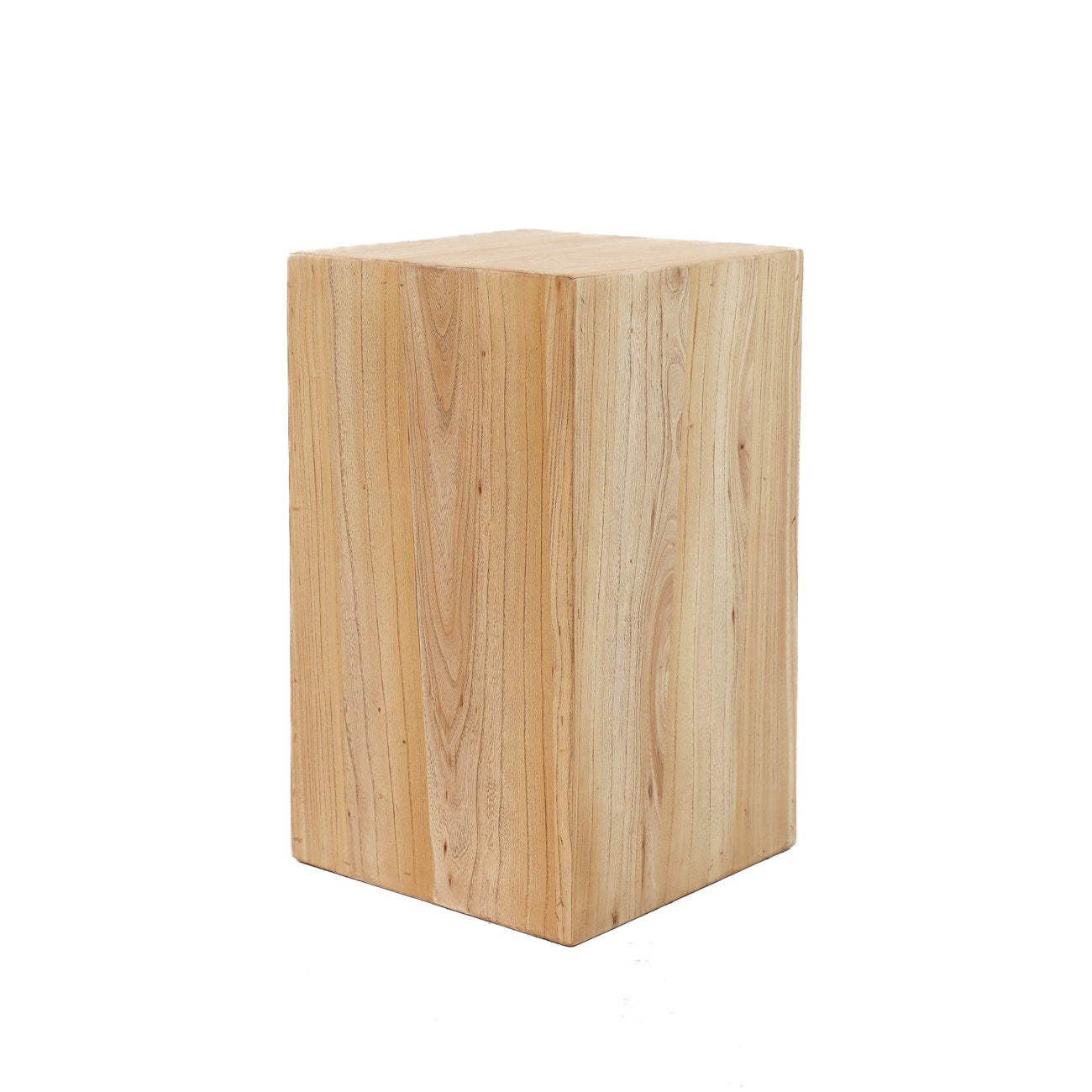 Plinth Side Table - 30cm x 50cm - Natural