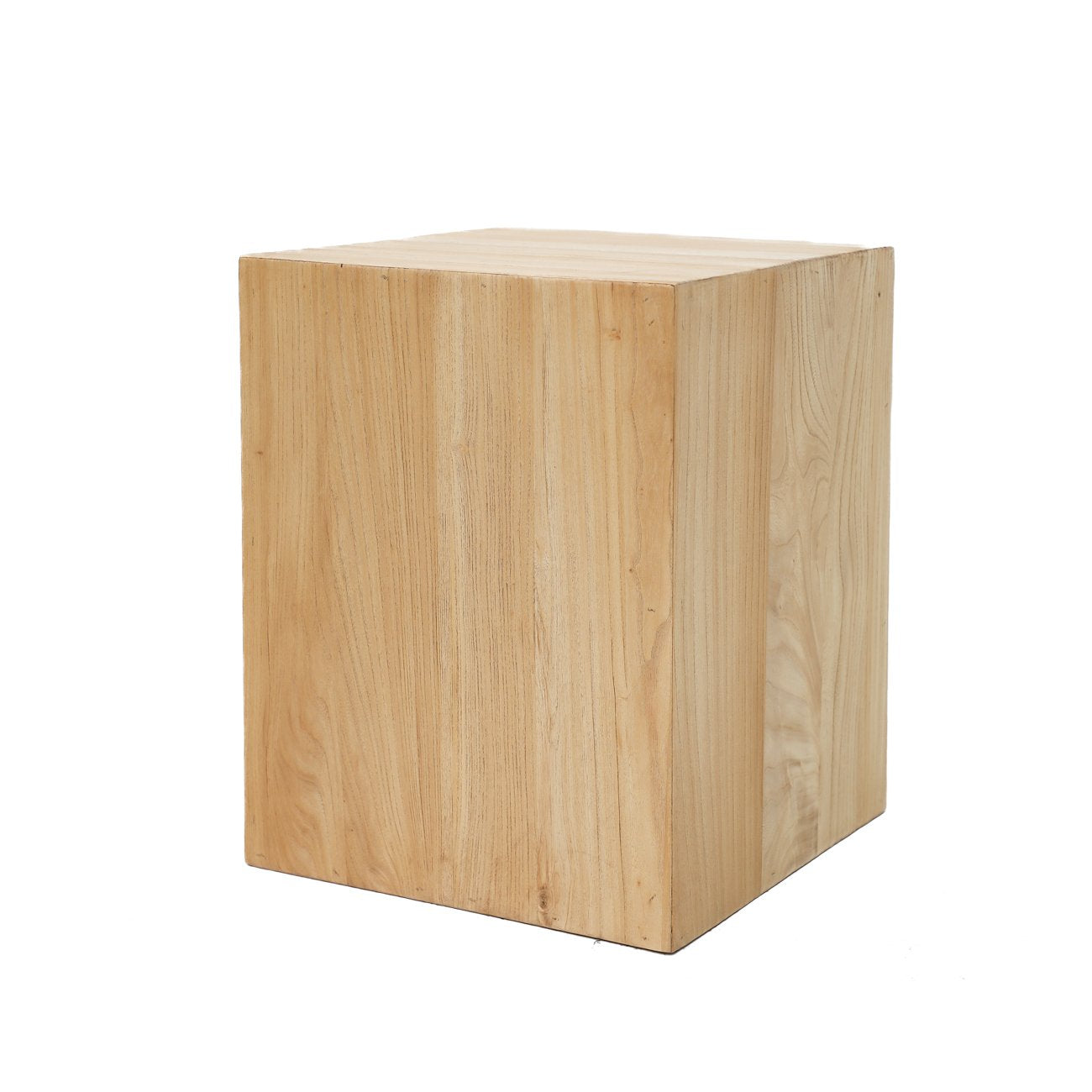 Plinth Side Table - 40cm x 50cm - Natural