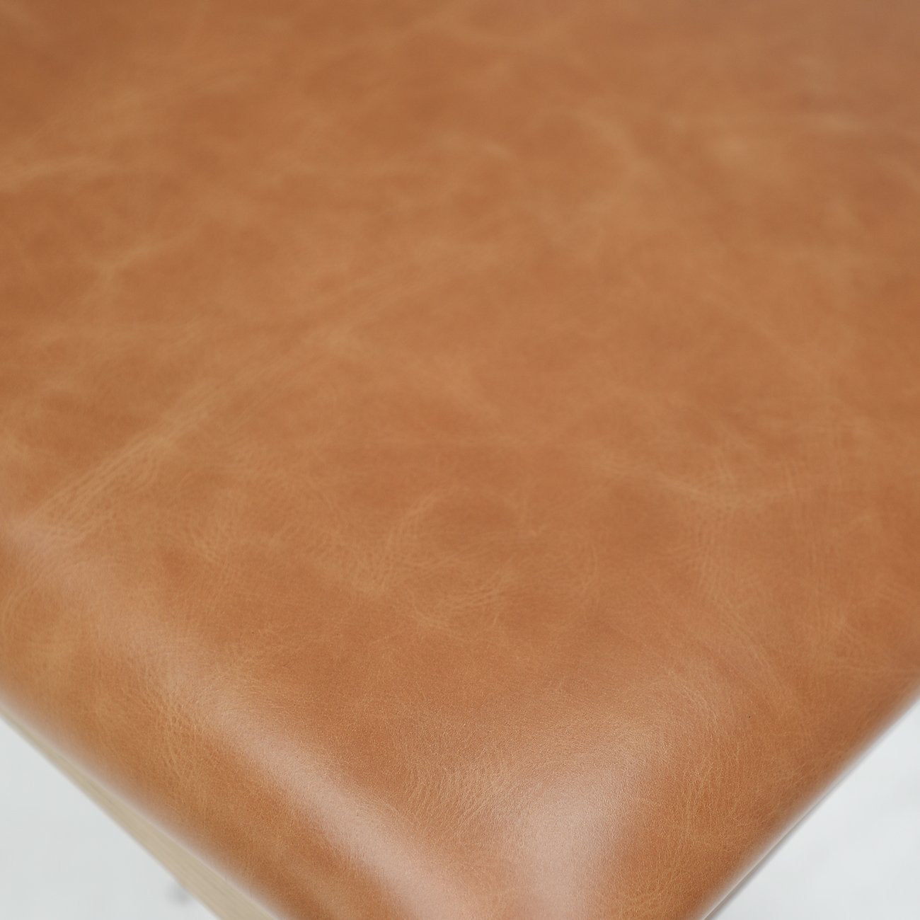 Bowen Dining Chair - Natural Frame / Tan Leather