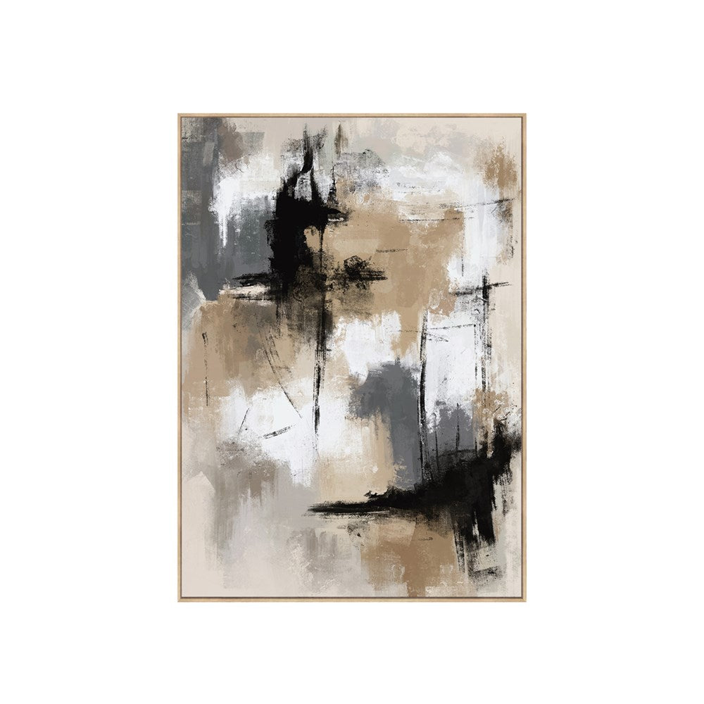 Wane - Heavy Textured Framed Canvas