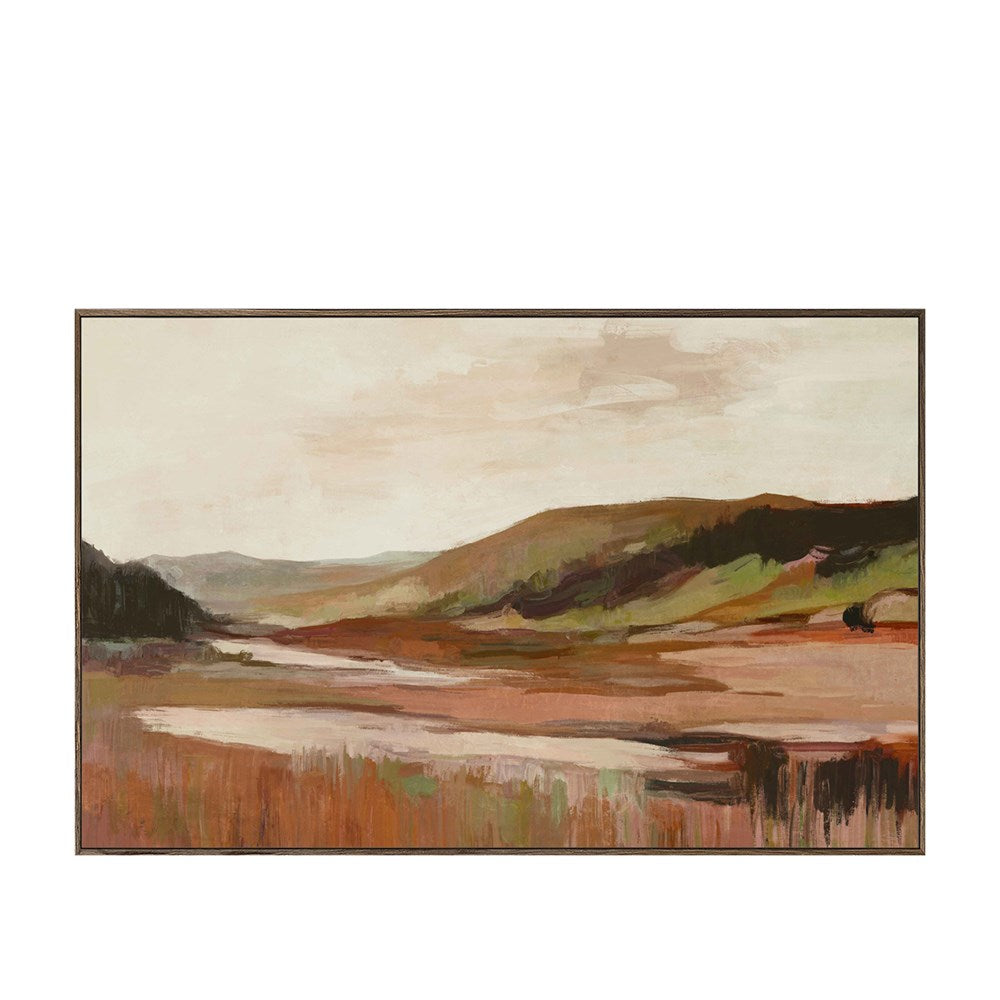 Mistra - Hand Painted Framed Canvas