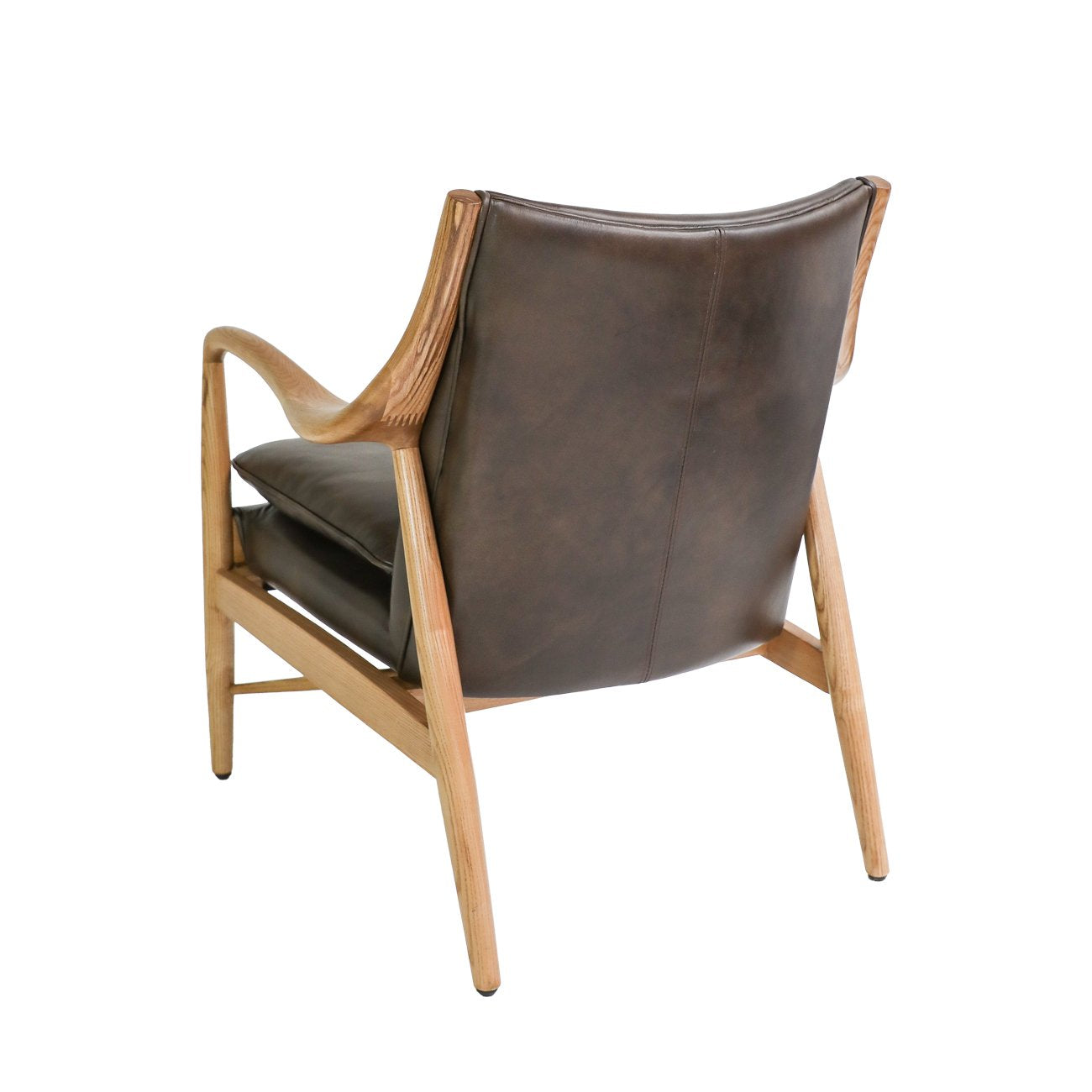 Tanner Leather Armchair - Brown