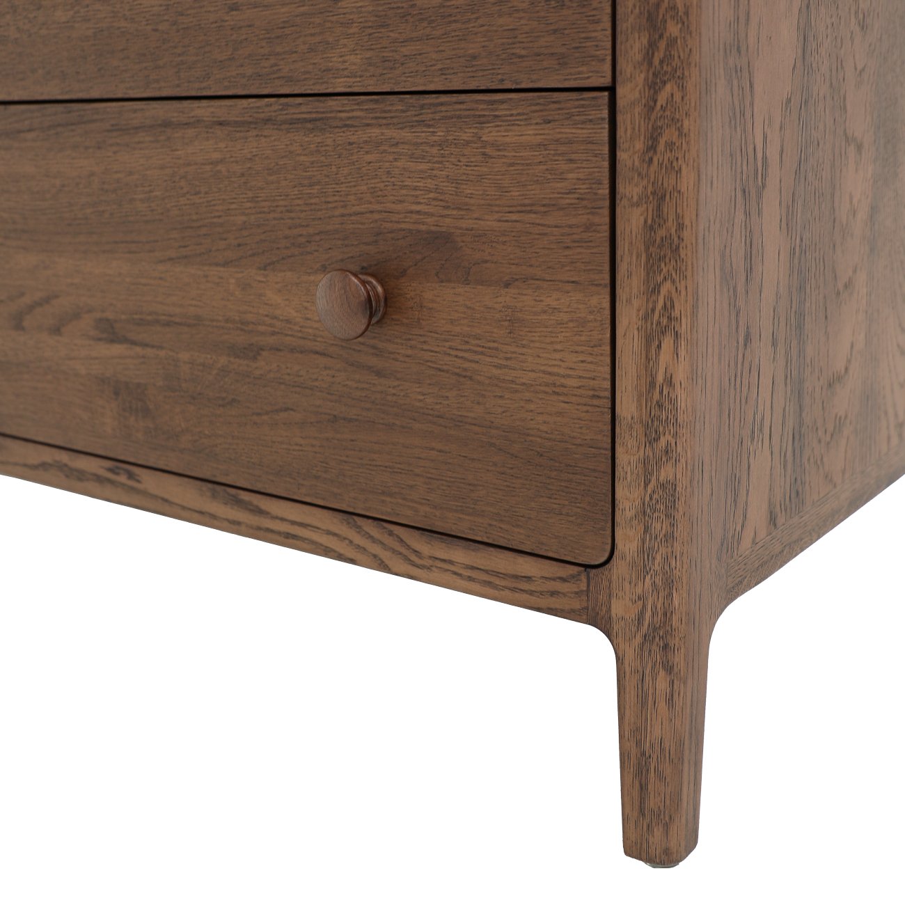 Lunde High Dresser - Walnut Brown