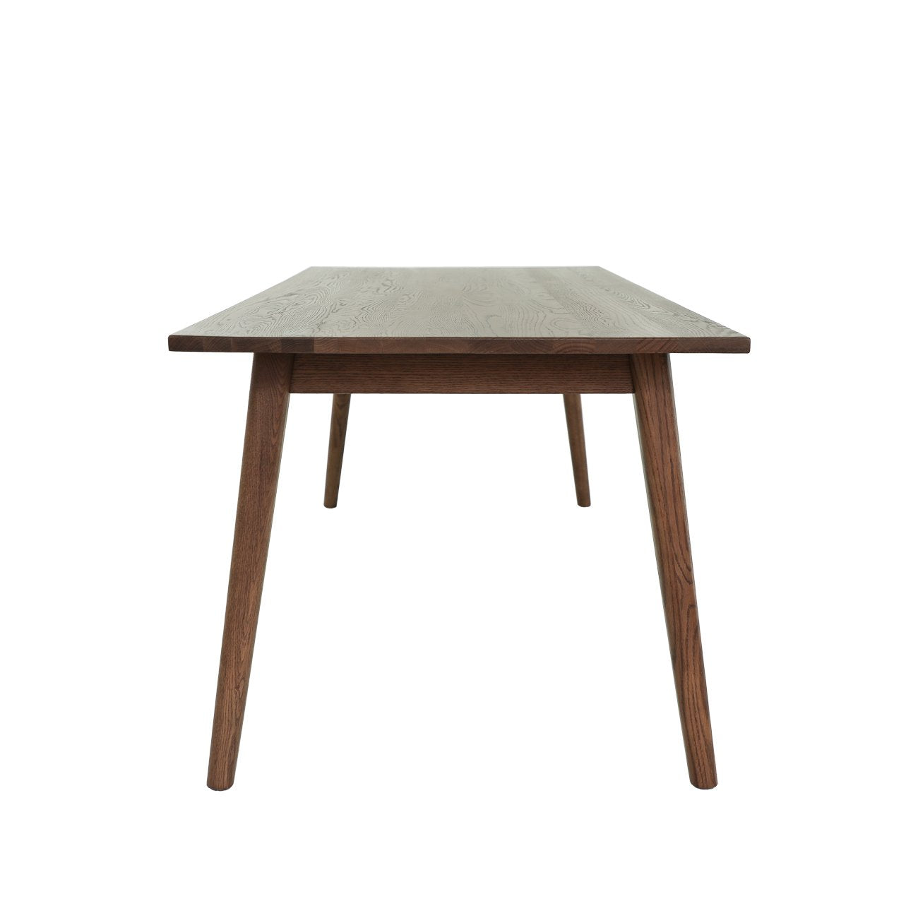 Vaasa Oak Dining Table - 180cm - Walnut Brown