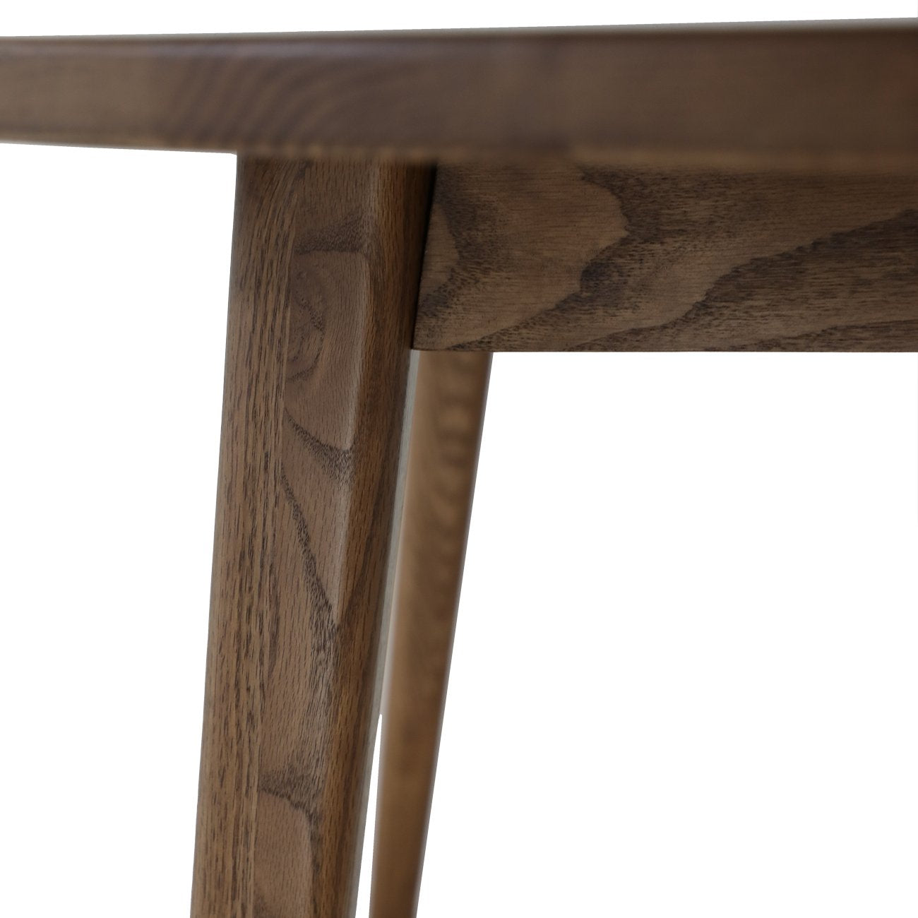Vaasa Round Oak Dining Table - 120cm - Walnut Brown