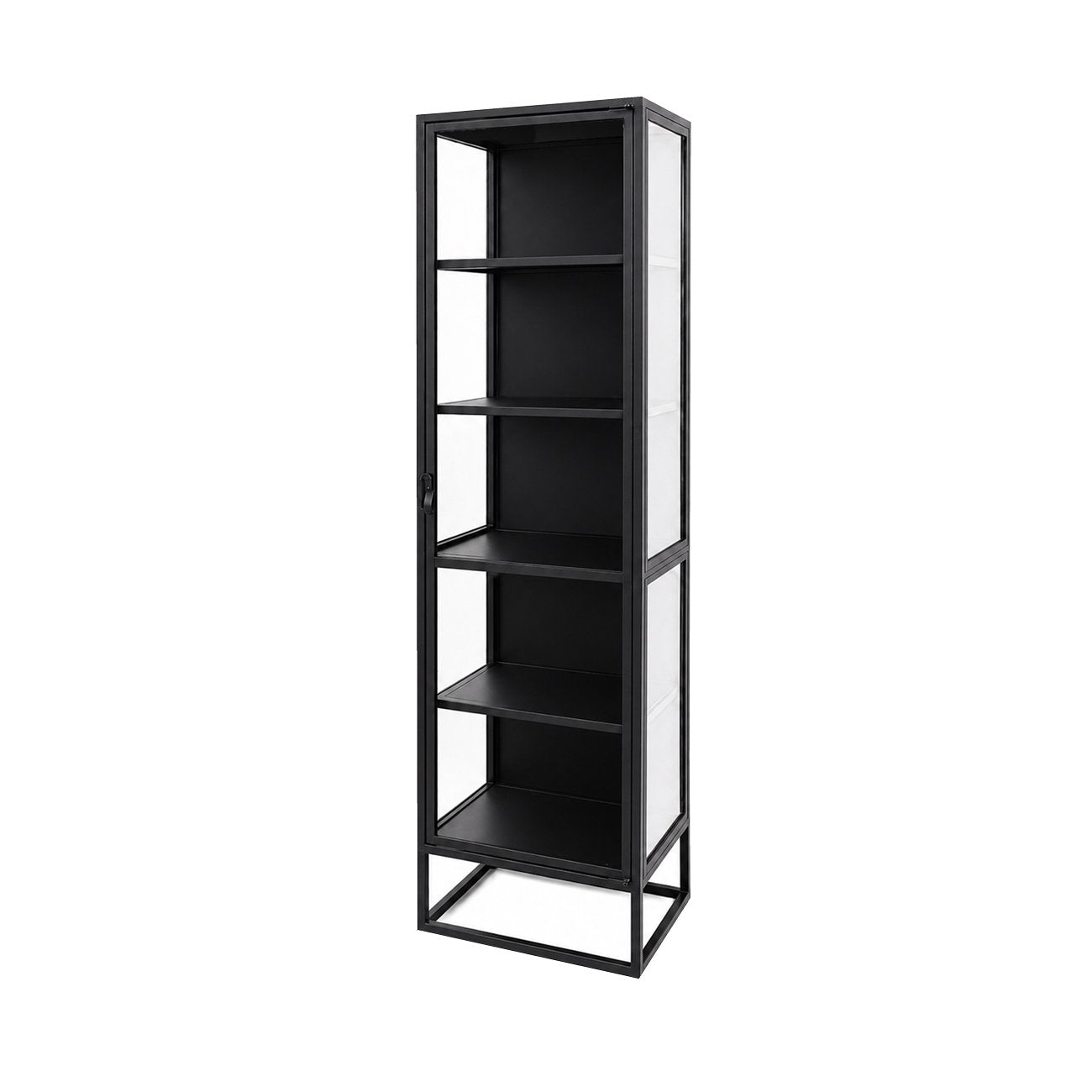 Carson Metal Display Cabinet - Narrow