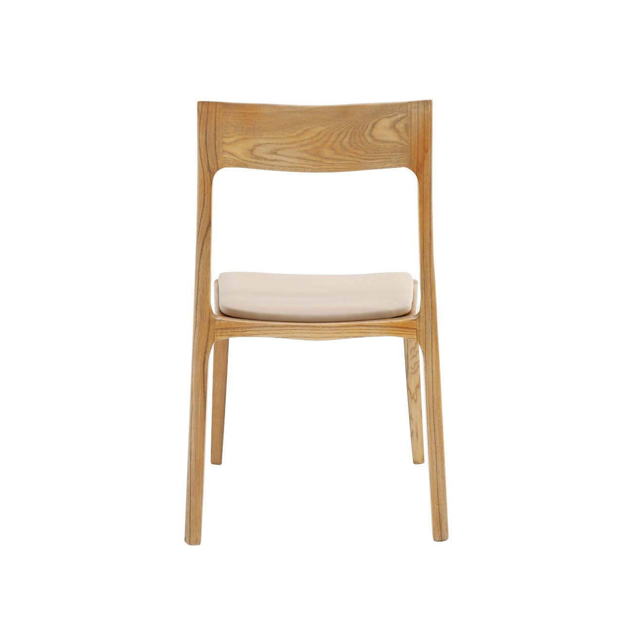 Cooper Stackable Dining Chair - Vaasa Frame / Beige Leather