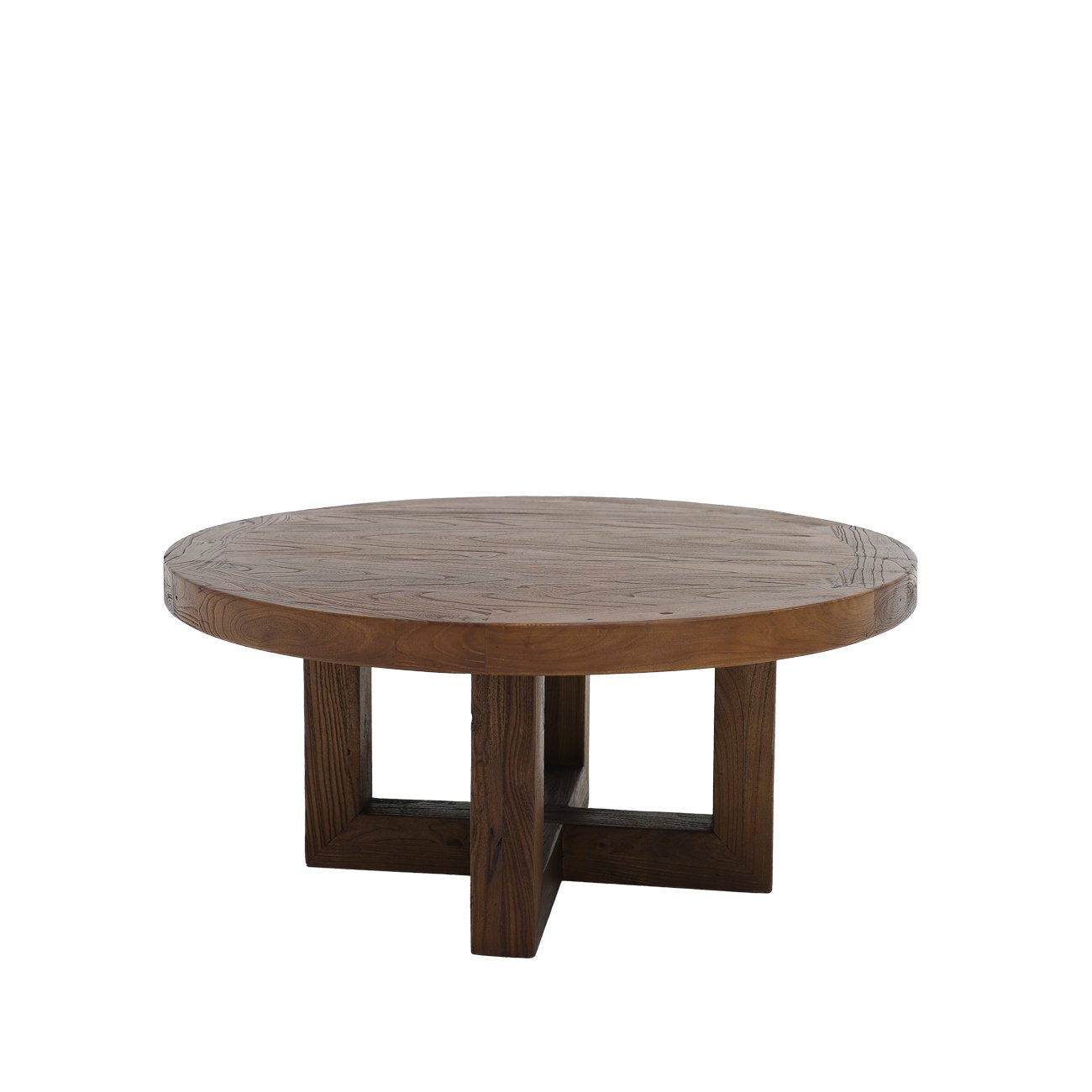 Marlow Round Coffee Table - Walnut