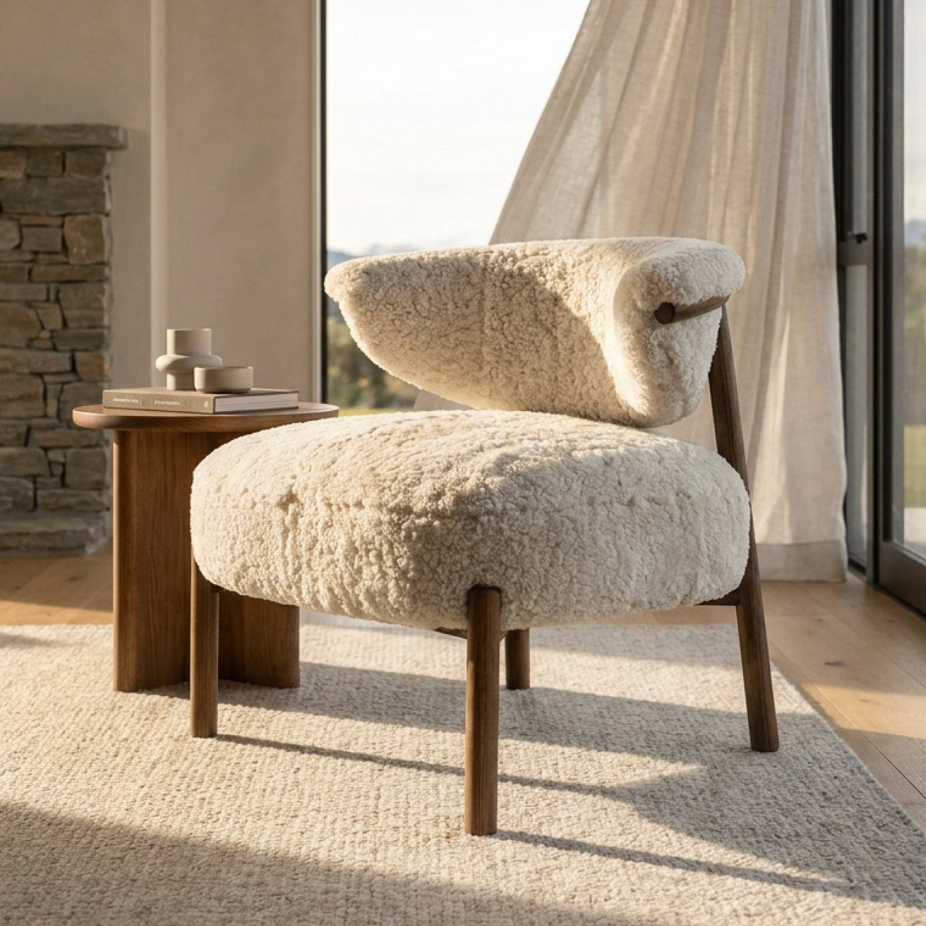 Huxley Occasional Chair - Sheepskin
