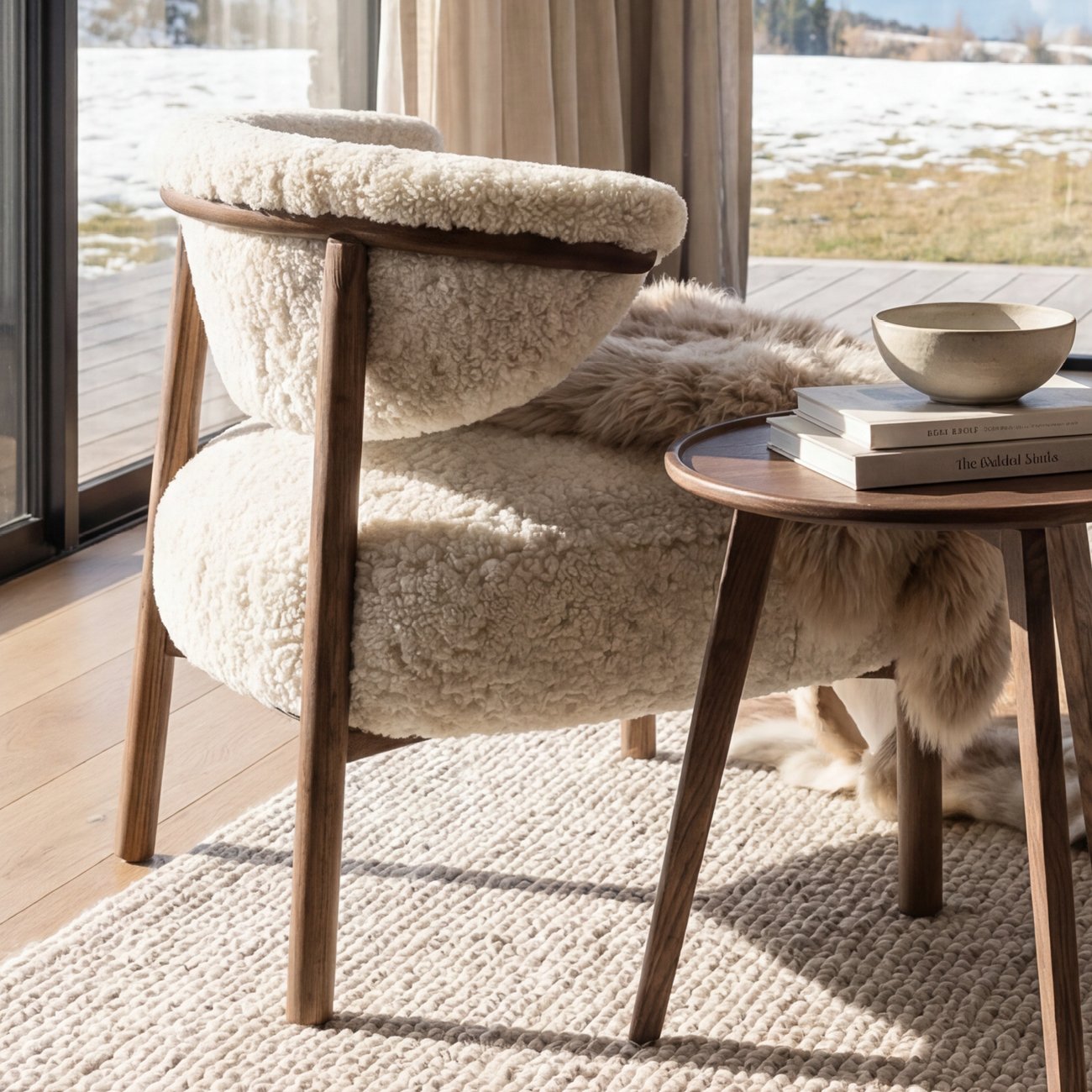 Huxley Occasional Chair - Sheepskin