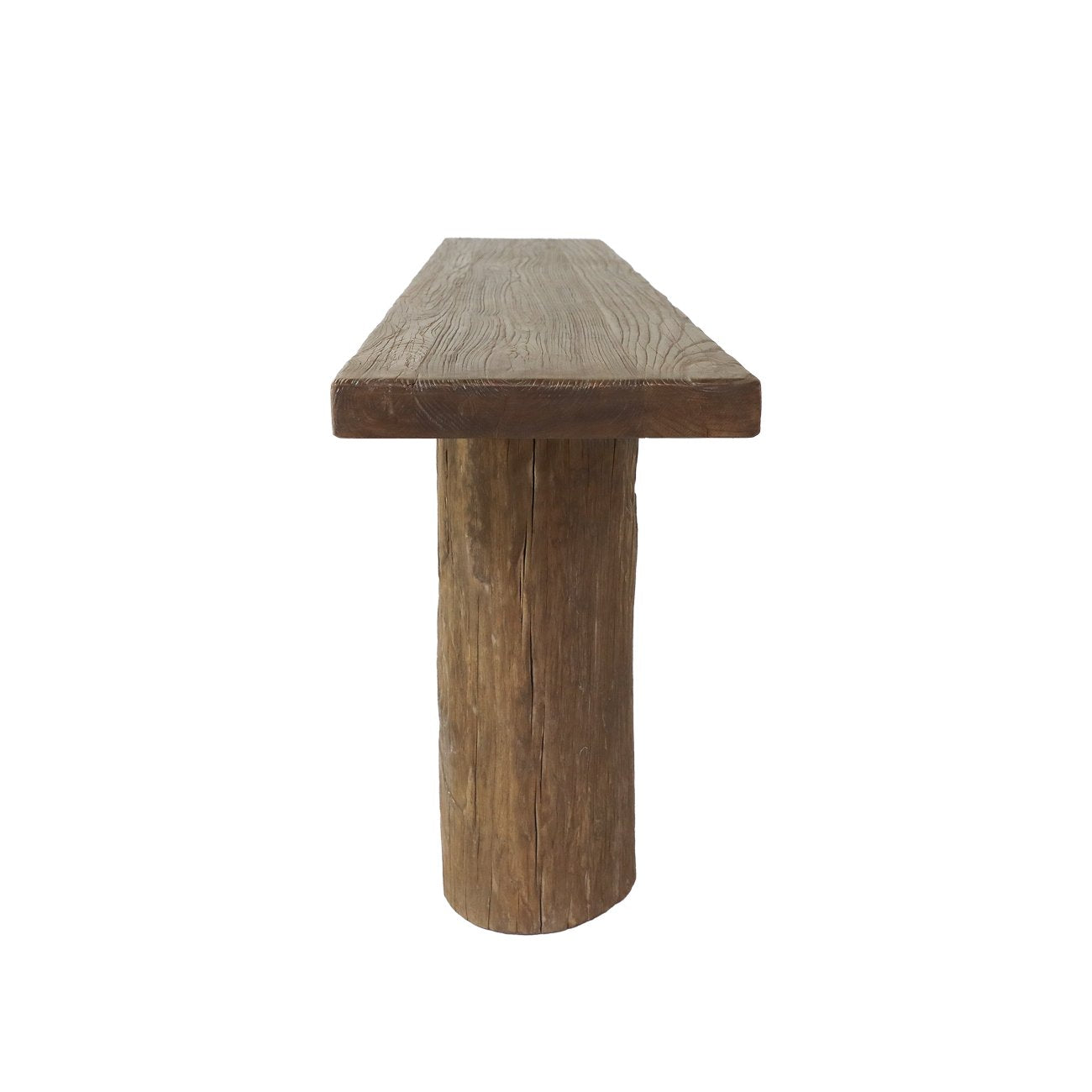 Casa Round Leg Console Table - Walnut