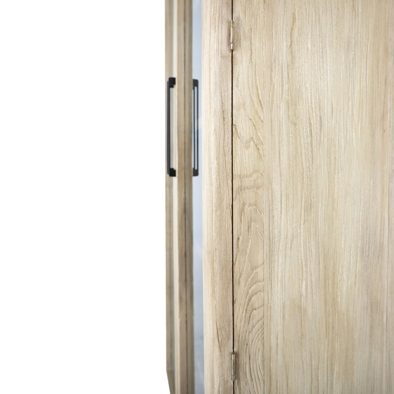 Casa 2-Door Glass Cabinet - Natural