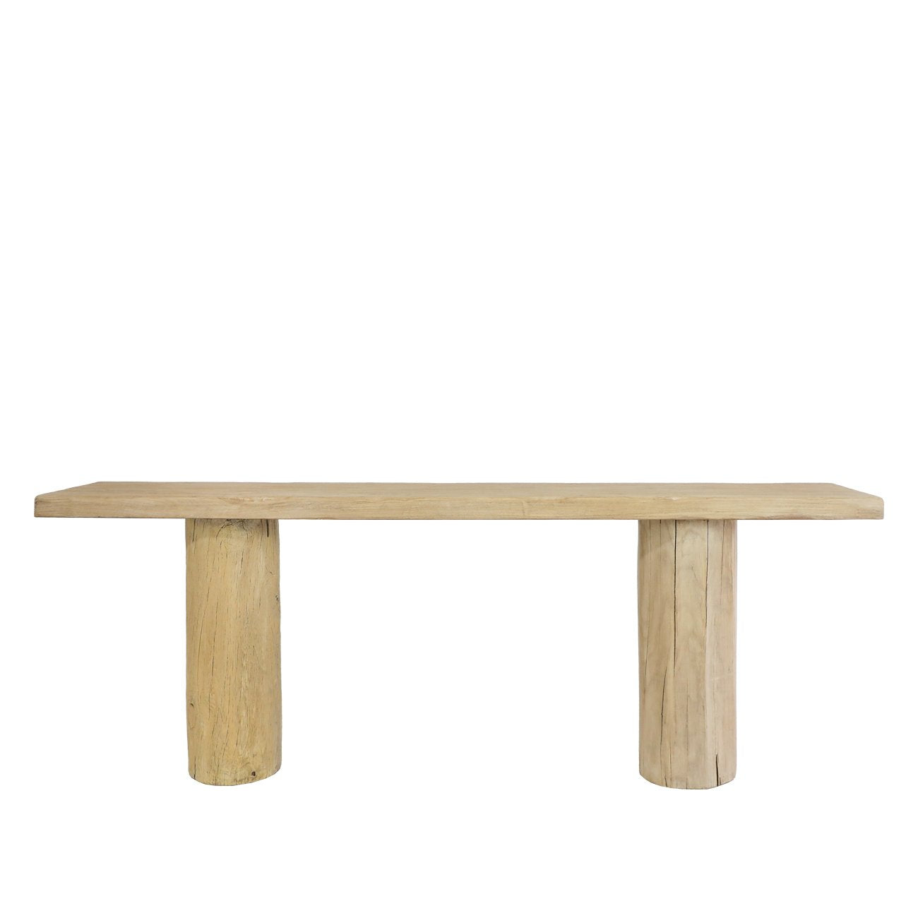 Casa Round Leg Console Table - Natural
