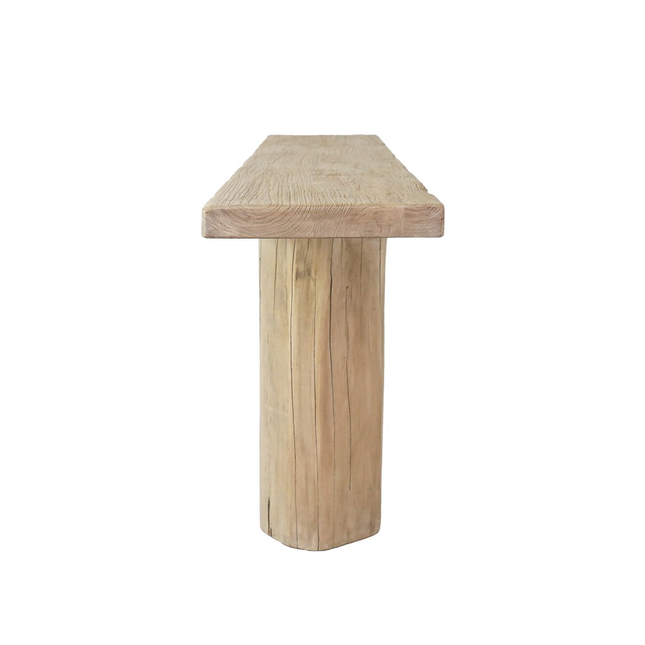 Casa Round Leg Console Table - Natural