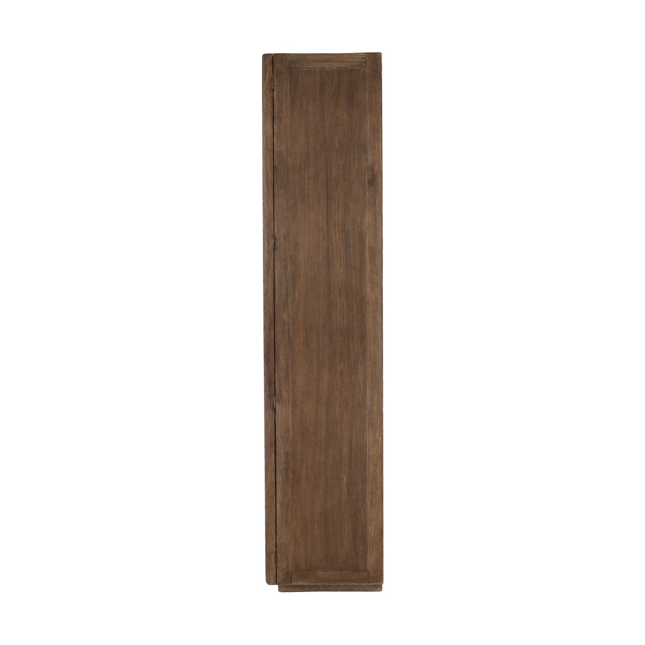 Casa 2-Door Glass Cabinet - Walnut