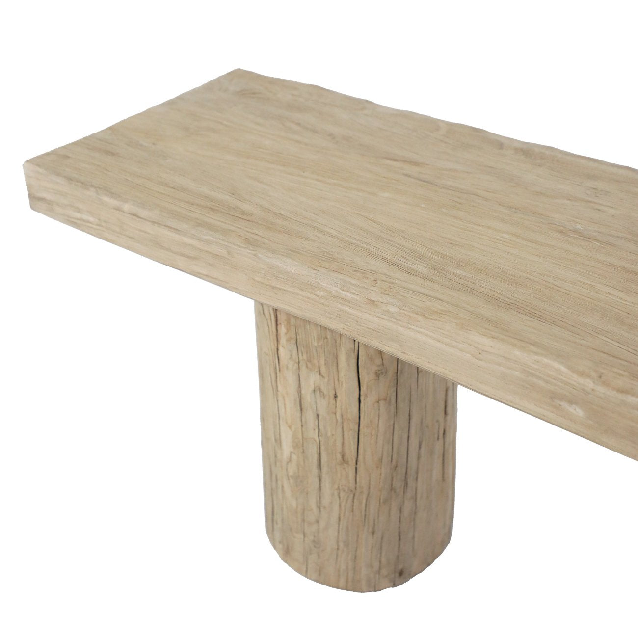 Casa Round Leg Bench - Natural