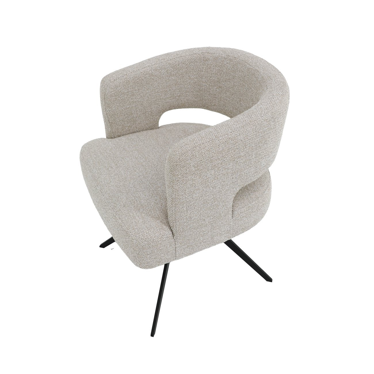 Cove Swivel Chair - Ivory