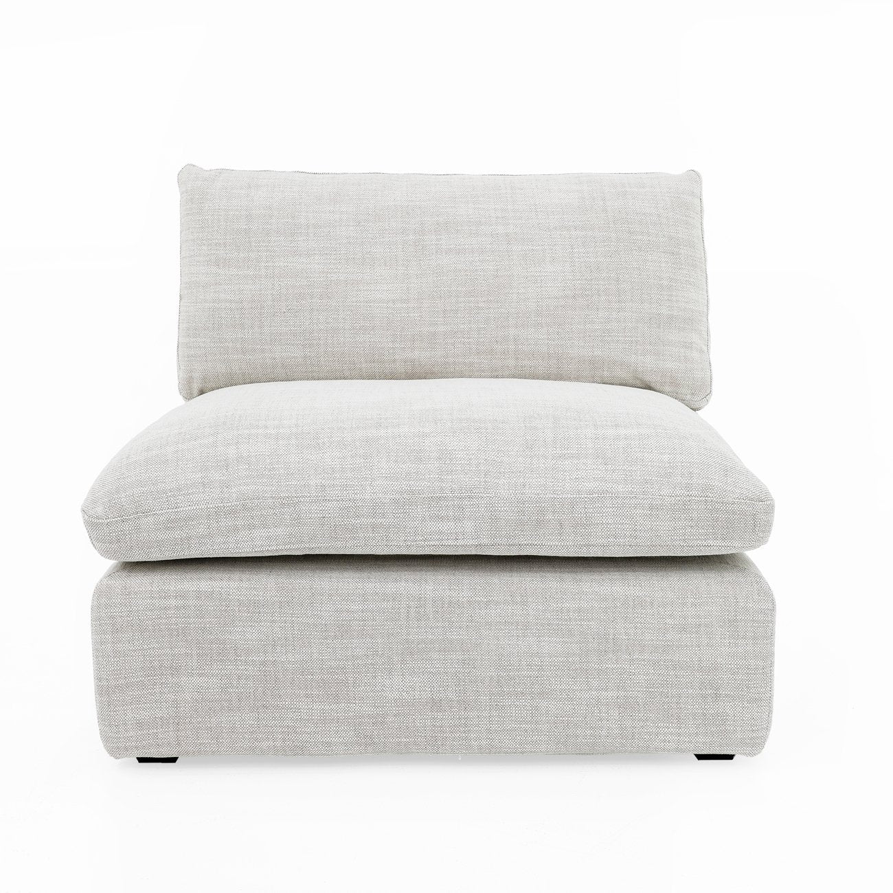 Float Modular Sofa Armless - JD Grounded Limestone