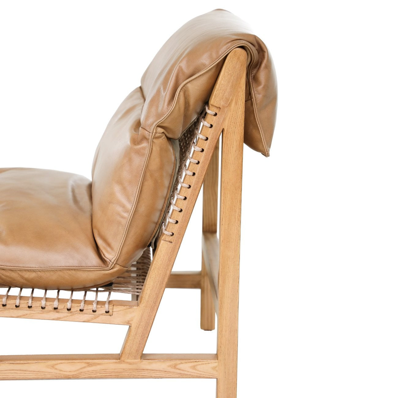 Dexter Side Chair - Tan Leather