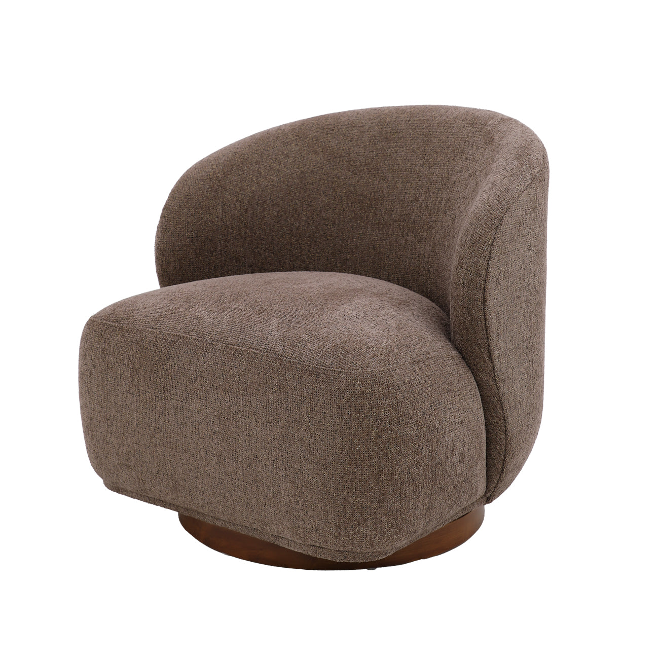 Kora Swivel Chair - Mink