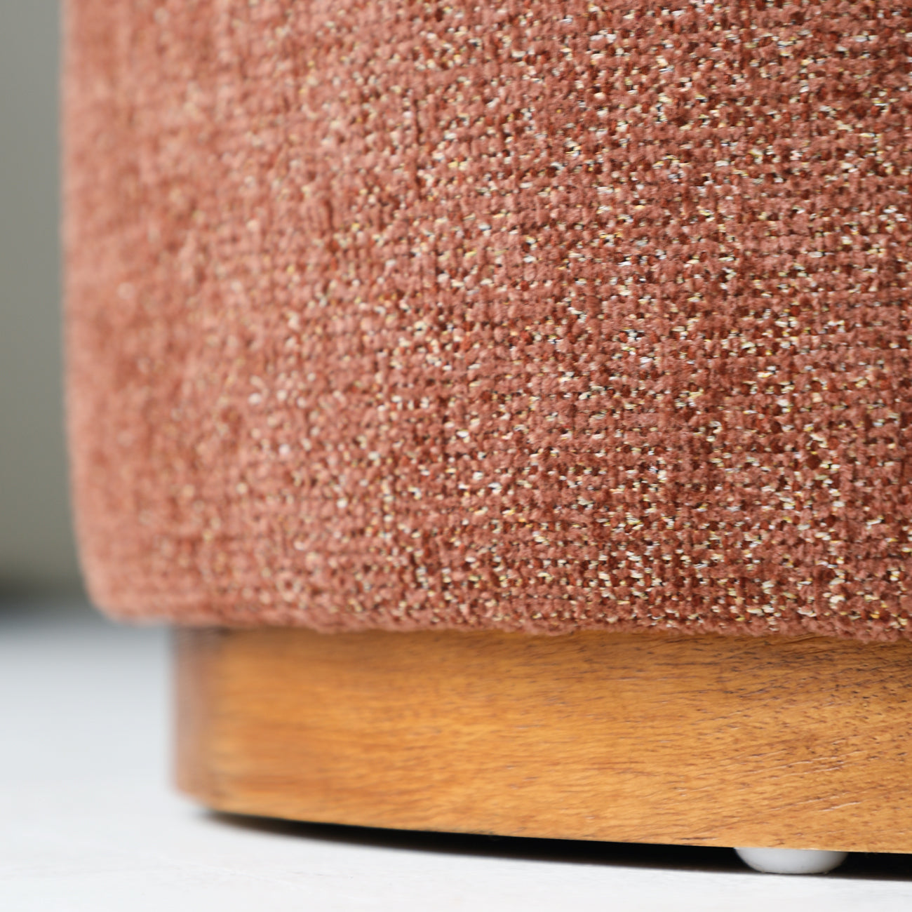Ella Ottoman - Burnt Sienna